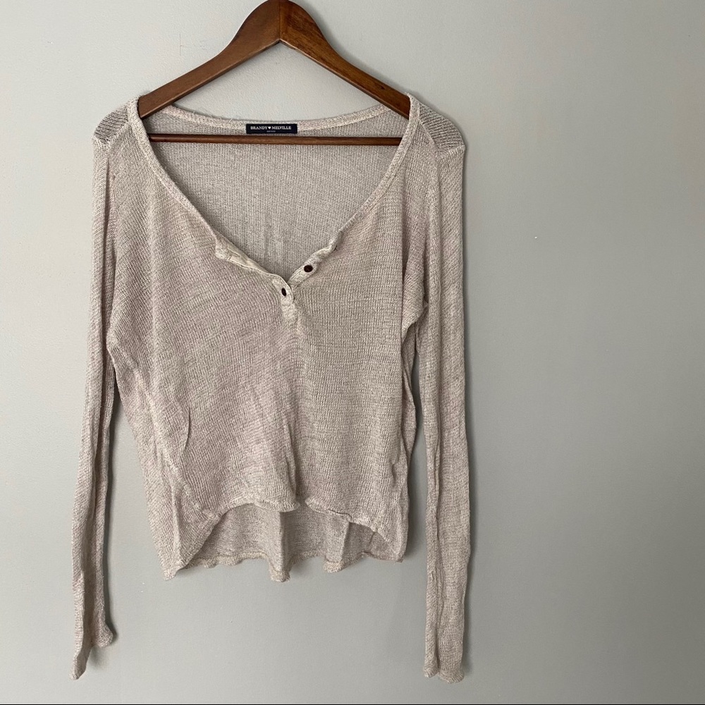 Long sleeve Henley